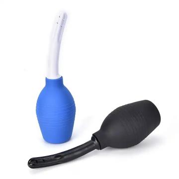 Large Capacity Cleaner 310ml Rectal Enemator Enema Syringe Anal Douche Enema Bulb Vaginal Douche Enema Cleaner for Women Man