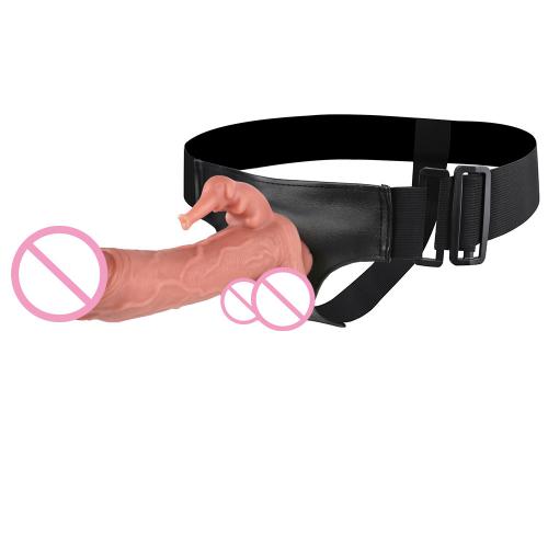 Liquid Silicone Simulation Large Strap on Dildo Female Masturbator Wearable Clitoral Stimulation Dildo Adult Sex Toys