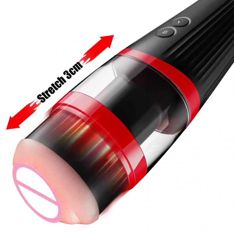 Male Masturbation Aircraft Cup Sex Product With Sexy Female Voice Hands Free 7 Intensive Thrusting Modes Masturbator Cup