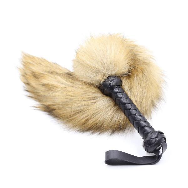 OEM  Artificial Hair Fox Tail Floggers Bondage Whip Novelty Sex TOYS Adults Cosplay Sex Toys