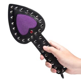 OEM  BDSM Toys Sex Product PU Leather Paddle Novelty Spanking Paddles Crop Whip