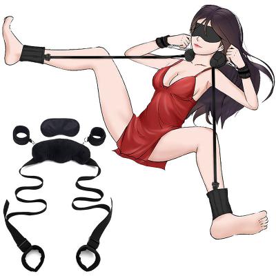 OEM  Bdsm Lingerie Dress Handcuff Ankle Shackles With Neck Pillow Strap on Toys Sex Adult Male Bdsm Sex Toys