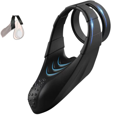 OEM  Black Vibrator Dxxk Rings Massage Ring Prostatic Penile Cover Sex Toy for Men Locking Ring