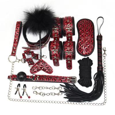OEM  Black Wolf Wholesale Cheap U Pillow Bondage Set Restraint Slave Couple Sex Toys