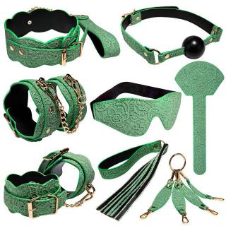 OEM  Fetish Mouth Gag Handcuffs Bondage Restraint Slave Game Set Bdsm Sex Toys with Bullet Vibrator Anal Butt Plug Kit