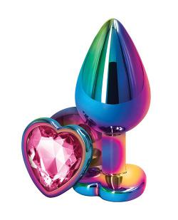 OEM  Hot Selling Sex Product Masturbatory Anal Sex Toys Metal Anal Plug Metal Colorful Butt Plug for Male and Female Sex Game
