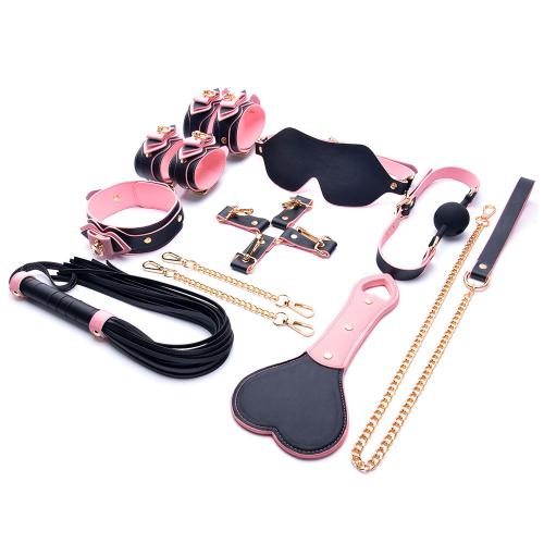 OEM   New Arrive BDSM Bondage Kit Restraints Sex Games Bondage Set