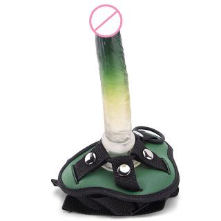 OEM Releastic Dildo Plastic Penis with Belt Sex Toy for Lesbian Sex Toys Strap on Dildo Penis with Belt for Women