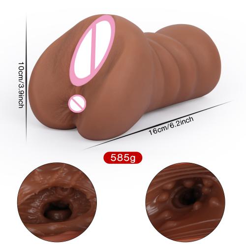 Pocket Pussy Realistic Silicone Anal Ass Vagina Masturbation Artificial Hacer Juguete Sexual Para Hombres