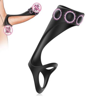 Soft Silicone Ejaculation Time Delay Rings Vibrators Couple Long Time Cock Ring for Men