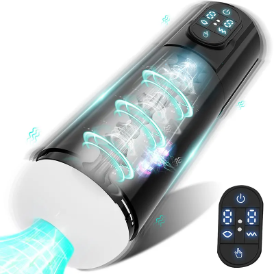 Vibrating Vaginal Pocket Pussy Men Suction Stroker Automatic Penis Pump Electric Male Sucking Masturbation Cup Sex Toys for Man