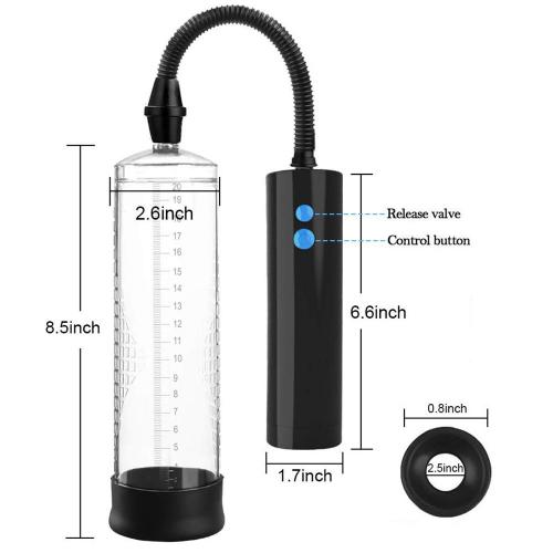 Wholesale ABS Enlargement Penis Enlargement Pump Penis Extender Vacuum Pump for Men