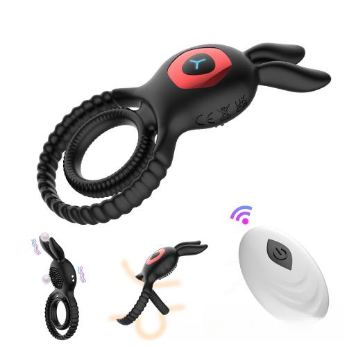 Wholesale Cock Ring Clitoral Stimulator Vibrating Couple Silicone Ring Man Penis Rings for Men Ejaculation Delay