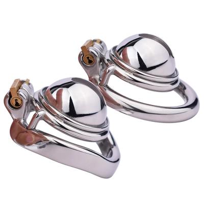 2023 New Sissy Male Chastity Cage Small Cock Cages With Urination Hole Penis Ring Stretcher Bondage BDSM Sextoys for Man Gay 18+