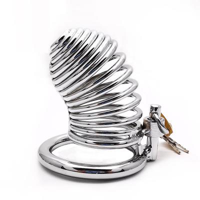 Adult Cage Urethral Catheter Stainless Steel Desire Control Ring Make Love Adult Products Male Chastity Device