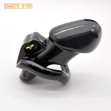 Amazing Price Male Bio-sourced Resin Chastity Device Cock Cage HT V3 Belt With 4 Penis Ring Adult Lock Sex Toy A380