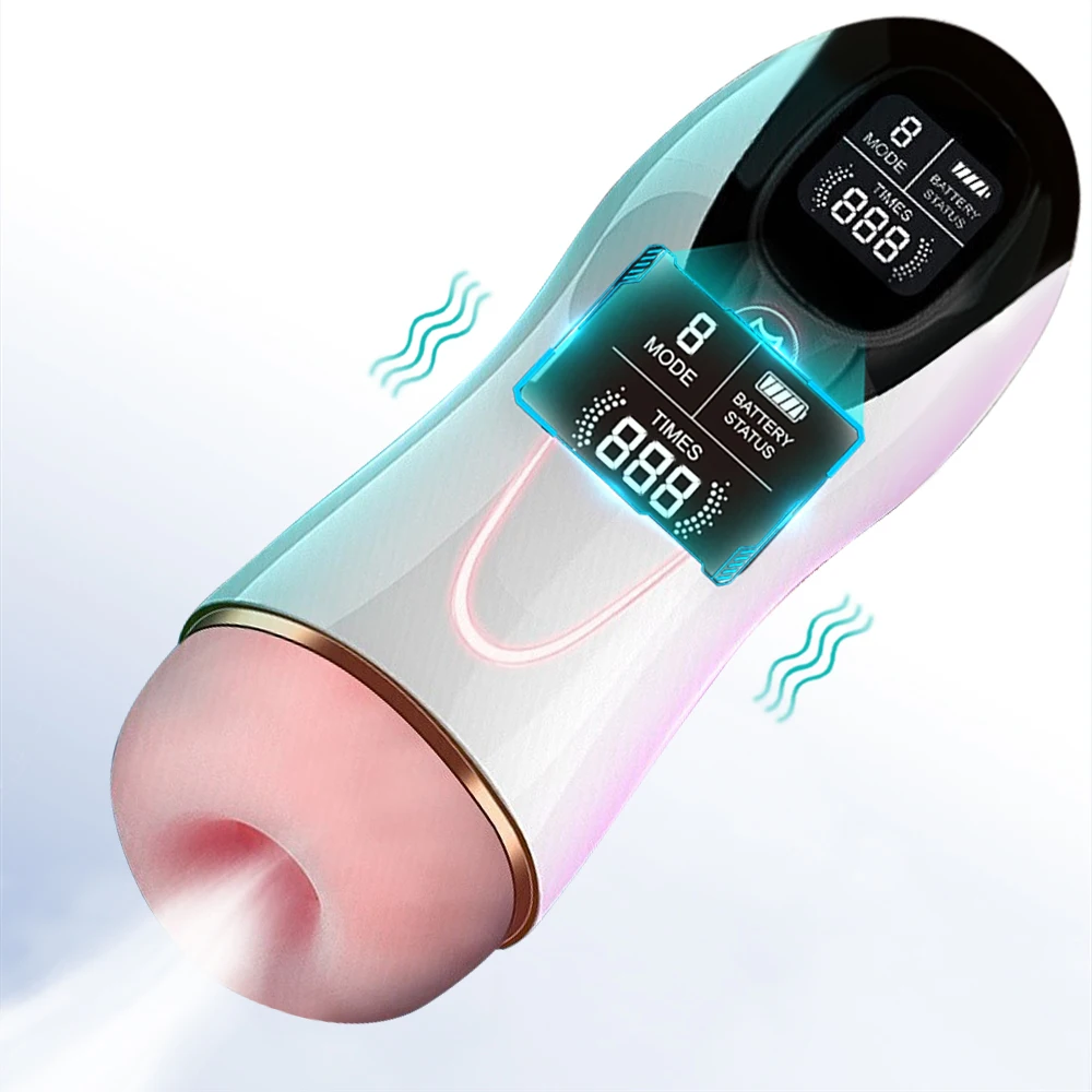Automatic Male Masturbation Cup Thrusting Vibrator Adult Toys for Men Saxy Toys Men