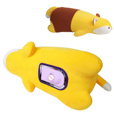 Automatic Trushing Dildo Girls Hidden Plush Sex Toys Vibrating Vibrator Toys for Women Masturbation Tools Teddy Bear