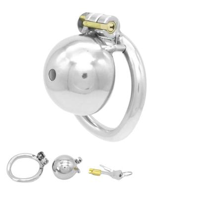 Chastity Lock Cock Cage Male Chastity Device Restrict Erection Stainless Steel Penis Rings SM Erotic Adult Sex Toys for Men Gay