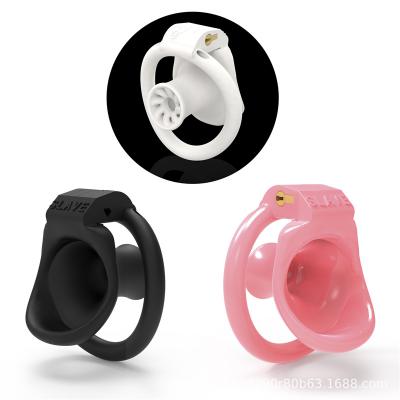 Deep Throat Inverted Penetration Master Padlock Male Chastity Cage for Chastity Pros Penis Tube Micro Cock Cage