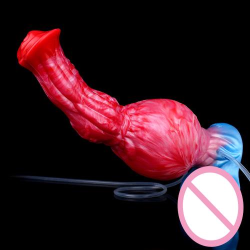 Huge Inflatable Anal Plug With Dog Knot Ejaculation Dildo for Women Masturbation Adult Prostate Massage Fantasy Sex Toys