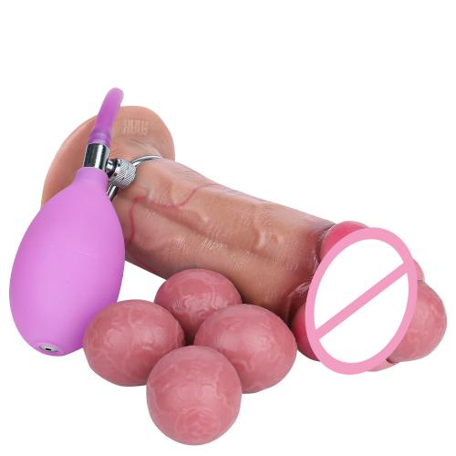 Lay Eggs Butt Plug Silicone Pneumatic Ovipositor Vaginal Balls Realistic Dildo Adult Games Flirting Anal Sex Toys