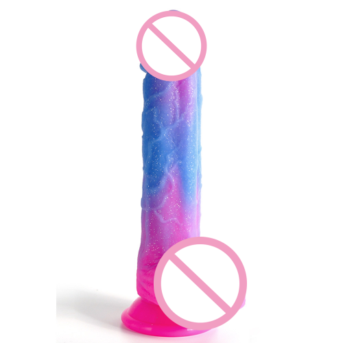 Liquid Silicone Magic Series of Artificial Phallus Female Masturbator Chicken bar Penis Hands-free Suction Cup