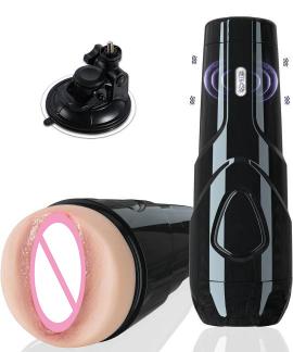Male Masturbator Toys Automatic Sucking Masturbation Cup for Men Deep Throat Oral Vagina Suction Vibrating Sex Machine