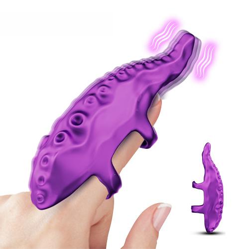 Mini Finger 9 modes Vibrator Octopus Handle Female Function Clitoral G-Spot Nipple Vibrators Sexual Pleasure For Couple ADult