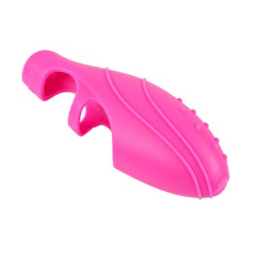 Mini Silicone Lady Clitoris Finger Sleeve Vibrator