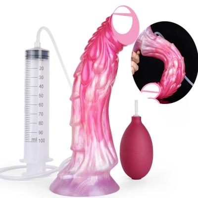 Monster Silicone Dildo Long Fantasy Dildo Vibrator for Women Men,animal Dragon Squirting Dildo Penis Anal Butt Plug Gay Sex Toys