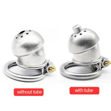 New 304 Stainless Steel Small Cock Penis Cage Male Chastity Device Belt With Ring Adult Sex Toys BDSM