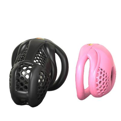 New Embedded Small Lock Core Honeycomb Chastity Lock Men's Chastity Bird Cage Masturbation Sex Toys