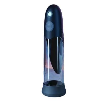 New Fully Waterproof Penis Exercise Trainer Penis Spa Cup Liquid Crystal Penis Pump Extender Men's Airplane Cup Saxy Toys Men