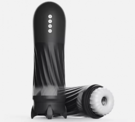 New Masturbation Penis Trainer Peristaltic Telescopic Rotating Vibration Heated Airplane Cup Saxy Toys Men