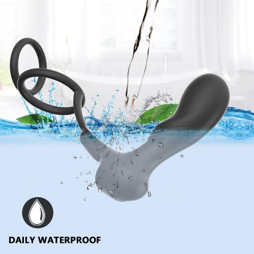 New Men Shock Vibration Prostate Massager Wireless Wear Pulse Massage Masturbation for Man