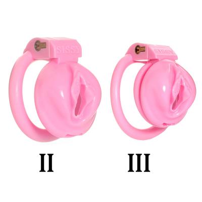 Pink Pussy Small Female Chastity Cage Bondage Vagina Lock Cage Devices Erotic Urethral Lock Gay Ladyboy 18+ Sex Toys for Women