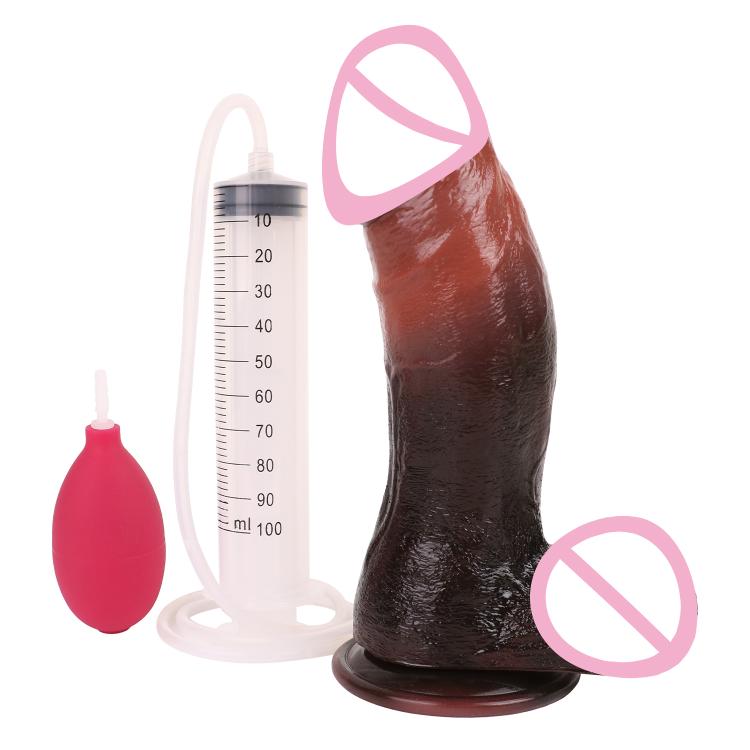 Rechargeable Body Safe Silicone Dildo Vibrator Waterproof G-Spot Stimulating Clitoral Stimulator Sex Silicone Rabbit Vibrator