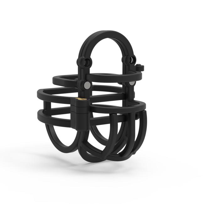 Resin Male Chastity Device Cobra Cock Cage With Ring Sleeve Lock Penis Cage Bondage Belt Fetish Sex Toy for Men