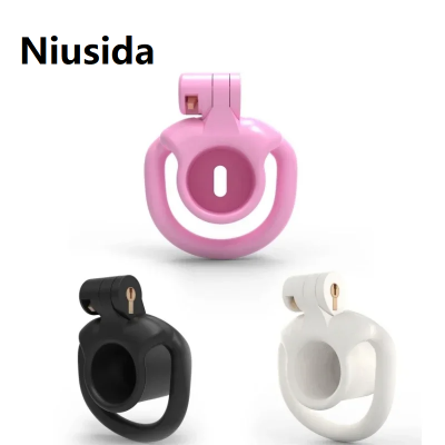 Sex Toys Sissy Negative Chastity Cage Munchkin Deep Throat Negative Penetration Master Padlock Male Cock Cage for Chastity