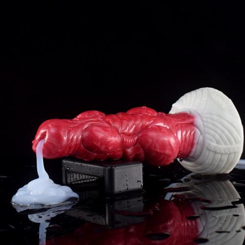 Silicone Big Squirting Dildo Realistic Ejaculating Penis With Suction Cup Sex Toy for Women