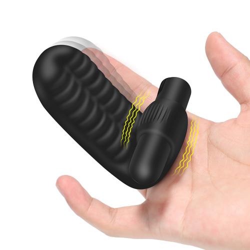 Silicone Finger Vibrator for Women Clit Stimulator G-spot Vibrator Clitoral Stimulation Massager Female Masturbation Sex Product