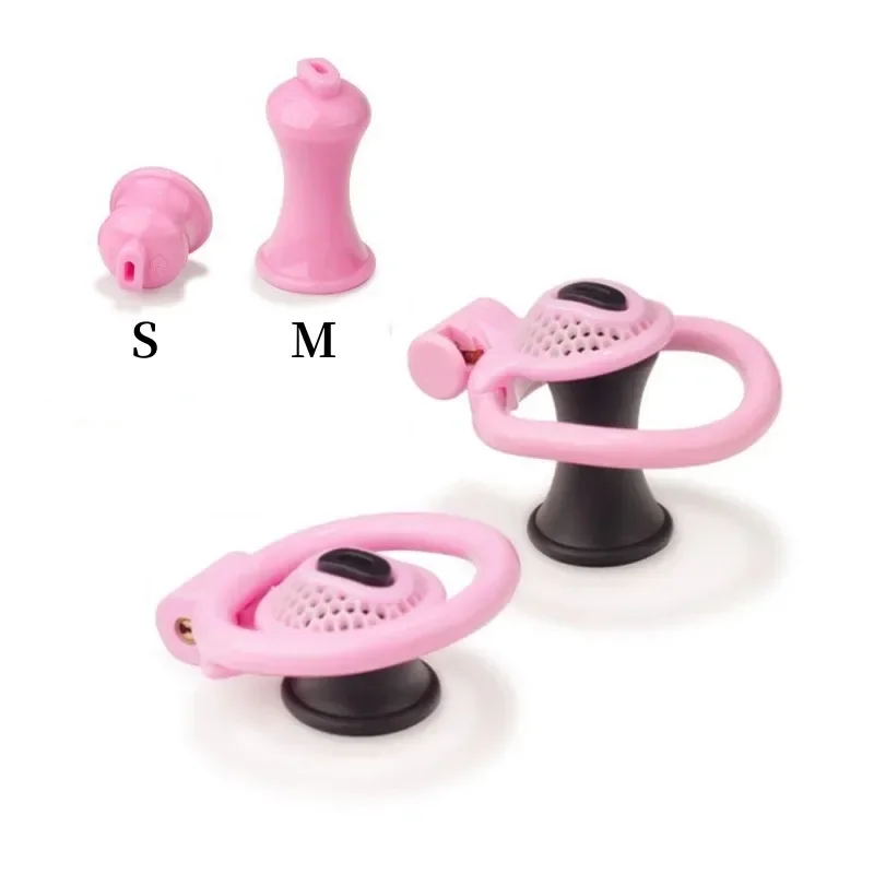 Sissy Positive Negative Mini Chastity Cage Penis Lock with Urethral Plug Lightweight 4 Sizes Cock Rings Slave BDSM Sexy Toys 18+