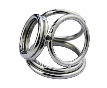 Stainless Steel Arc-shaped Penis Ring for the Chastity Device the Ring off the Cock Ring Parts for the Chastity Cage Sex Toys