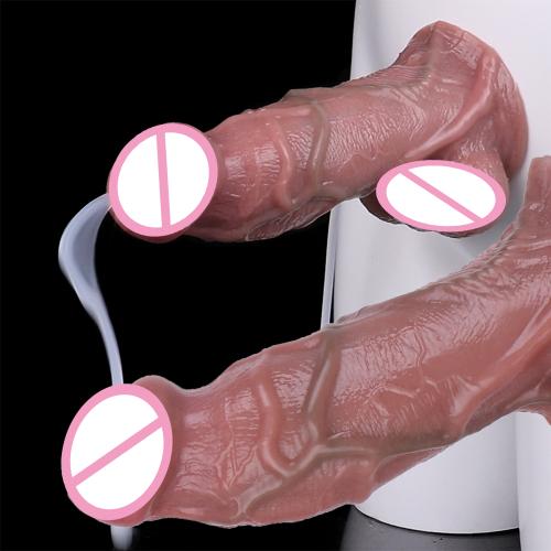 Super Realistic Dildo with Ejaculation Function Huge Dildo for Women