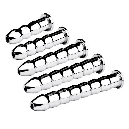 Third Generation Horse Eye Massager Rod Anal Plug Dual Use Stainless Steel Metal Urethral Bead Dilator Adult Sex Toys SM